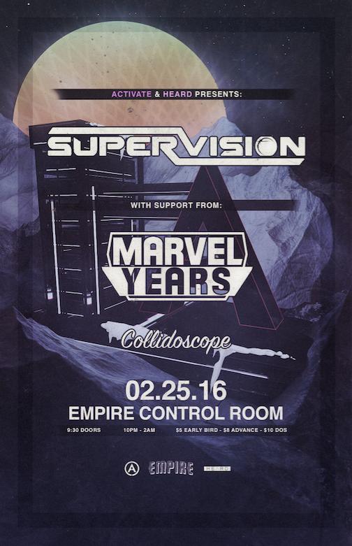 Supervision W Marvel Years Empire Control Room Austin Tx Ticke