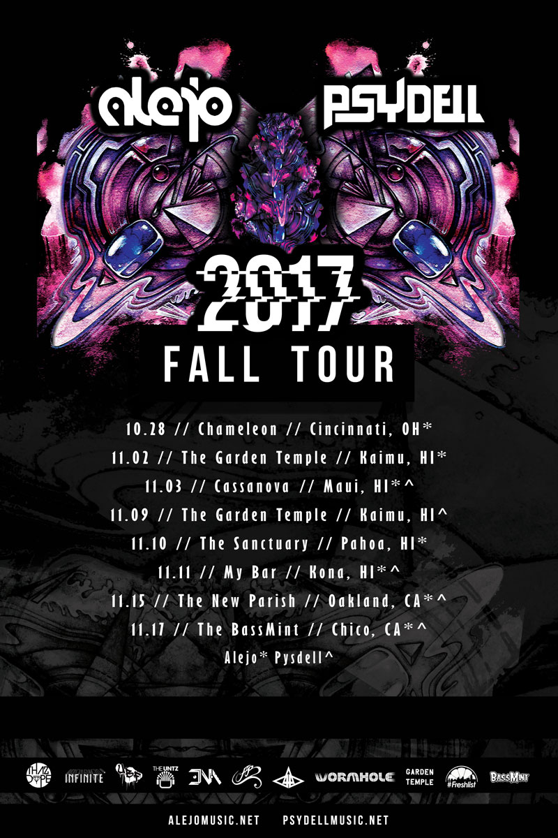 Alejo & Psydell fall tour 2017