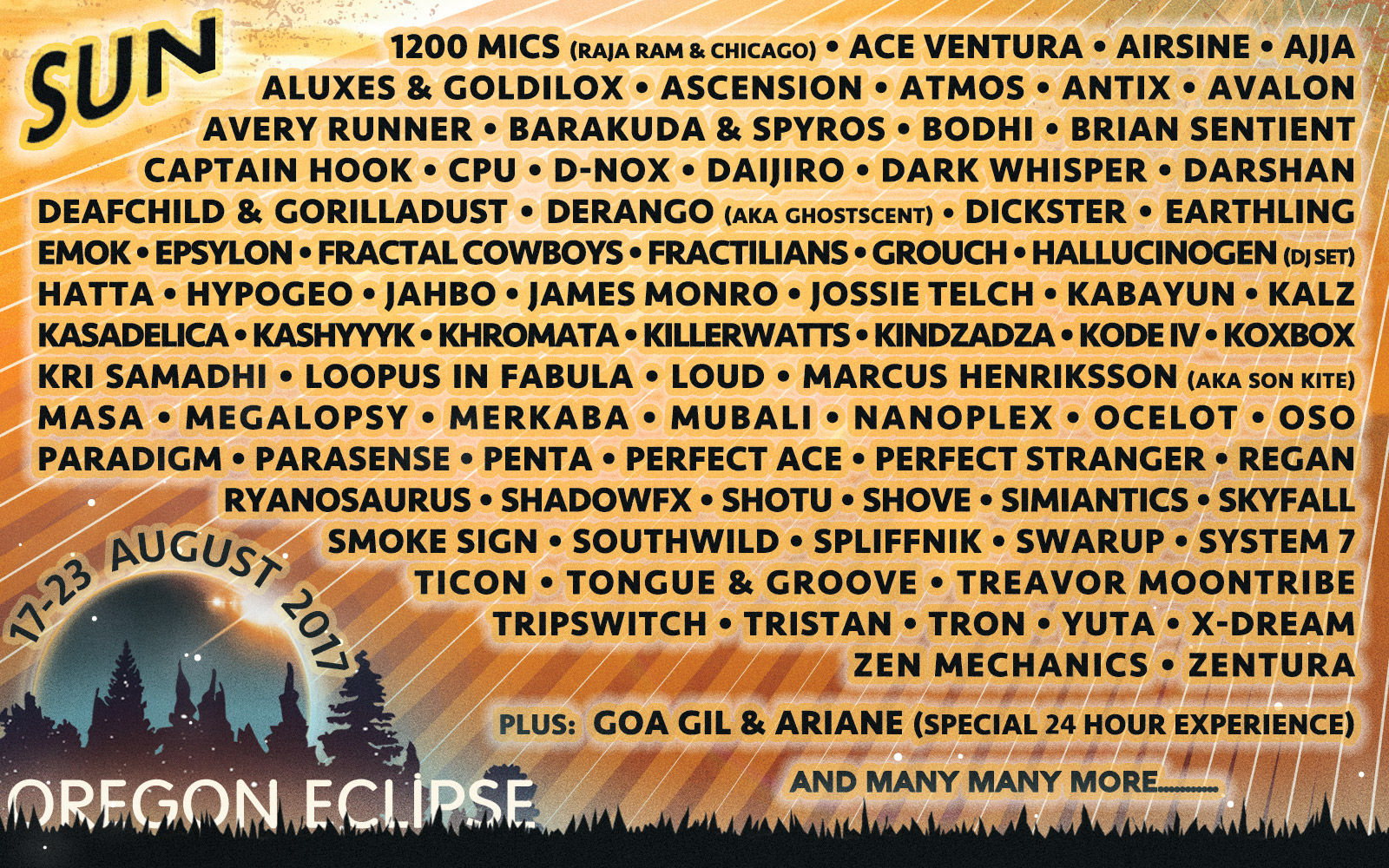 Global Eclipse Gathering — Sun Stage