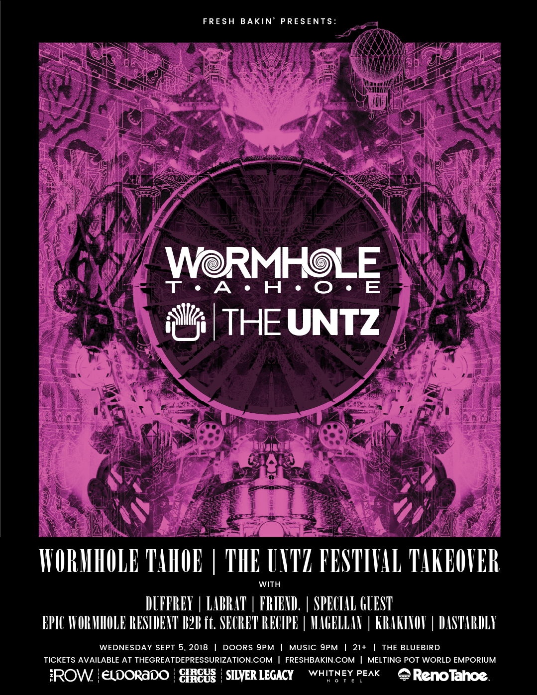 Wormhole Tahoe x The Untz Festival