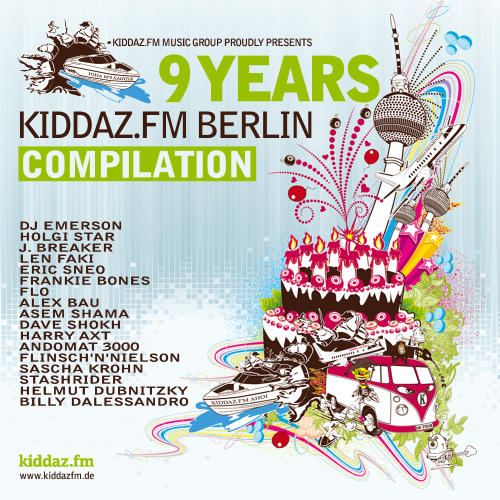 Album Art - 9 Years Kiddaz.FM Berlin Compilation