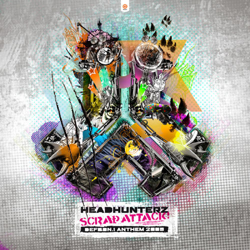 Album Art - Scrap Attack (Defqon.1 Anthem 2009)