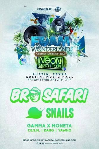 Foam Wonderland Austin - Neon Beach Tour