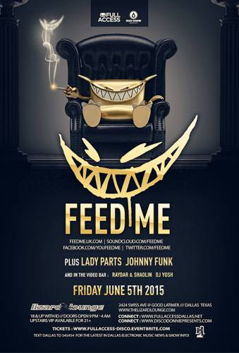 Feed Me @ Lizard Lounge