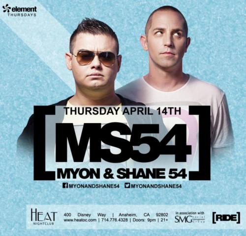 Myon & Shane 54 @ Heat Ultra Lounge