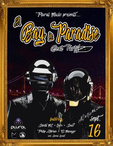 Plural Music Presents: A Bay in Paradise - Boat Party