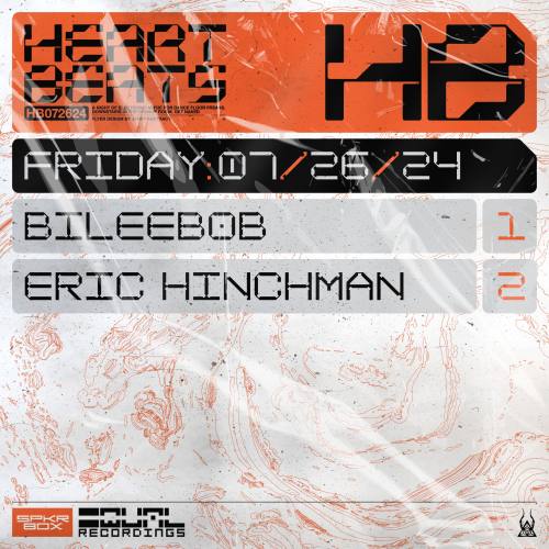 Heart Beats Presents Bileebob’s The Black Cocoon EP Prerelease Party with Eric Hinchman