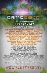 Camp Bisco Eleven: Lineup Announcement Preview