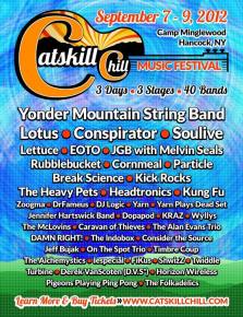 Catskill Chill Music Festival Announces Addition of Kick Rocks to Lineup