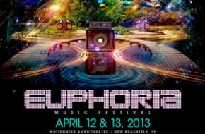 EUPHORIA (New Braunfels, TX) announces headliners for April 12-13 festival Preview