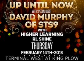 Up Until Now with David Murphy of STS9 tonight at Terminal West in Altanta