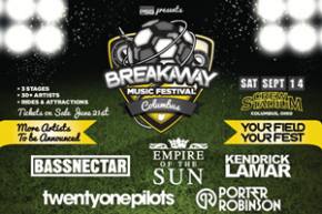 Prime Social Group announces Breakaway Music Festival in Columbus, Dallas this September Preview