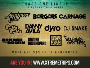 Electro Beach (March 2014 - Puerto Vallarta, Mexico) reveals Phase 1 lineup! Preview