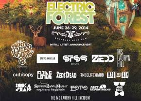 Electric Forest (June 26-29 - Rothbury, MI) reveals Phase 1 lineup! Preview