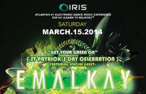 IRIS Presents brings Emalkay to ATL for St Patrick's Day blowout March 15 Preview