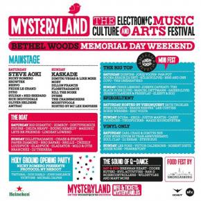 Mysteryland USA 2014 (May 24-25 - Bethel Woods, NY) Preview Preview