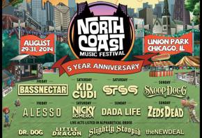North Coast (Aug 29-31 - Chicago, IL) reveals monster initial lineup! Preview