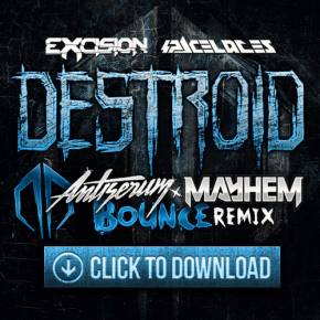 Excision & Space Laces [DESTROID] - Bounce (Antiserum & Mayem Remix) Preview