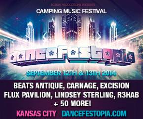 Dancefestopia (Kansas City, MO - September 12-13) ticket prices increase Aug 28! Preview