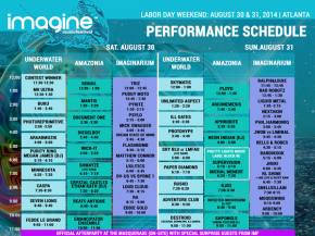 Imagine Music Festival (Aug 30-31 - Atlanta, GA) reveals artist schedule! Preview