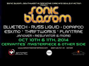 [PREVIEW] Bluetech, Russ Liquid, Dopapod hit SONIC BLOSSOM at Cervantes in Denver Oct 10-11 Preview