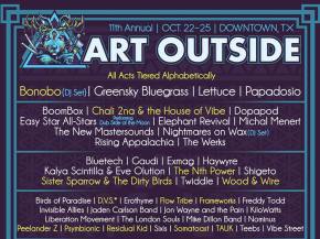 Bonobo, Frameworks join Art Outside lineup October 22-25 Downtown, TX Preview