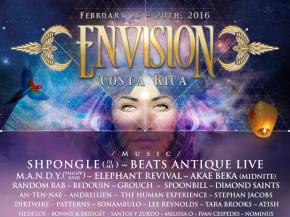Envision Festival 2016 in Costa Rica unveils its first wave lineup! Preview