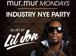 LIL JON DJ's Industry NYE December 28 at mur.mur Mondays Atlantic City