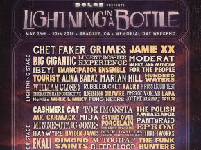 Chet Faker, Grimes, Jamie XX, Big G atop Lightning in a Bottle 2016 Preview
