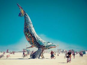 This is why every festival steals Burning Man art.