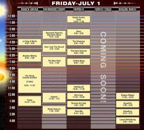 Electric Forest Releases 2-Day Ticket, Schedule and Map